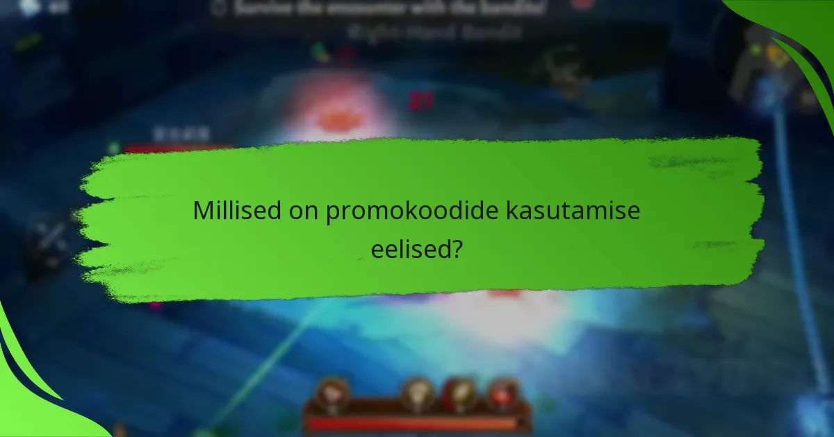 Millised on promokoodide kasutamise eelised?